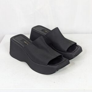 Xhilaration Vintage Y2K 90s Chunky Platform Slides Sandals - Size 7